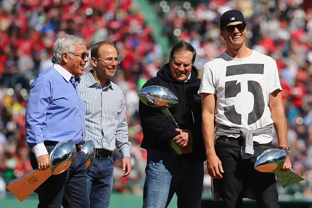 Belichick, Brady y Kraft