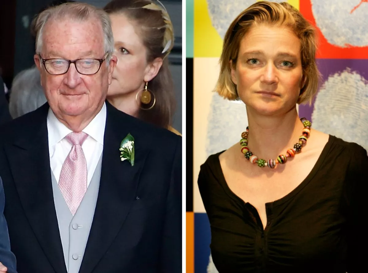 Alberto II de Bélgica y Delphine Boel