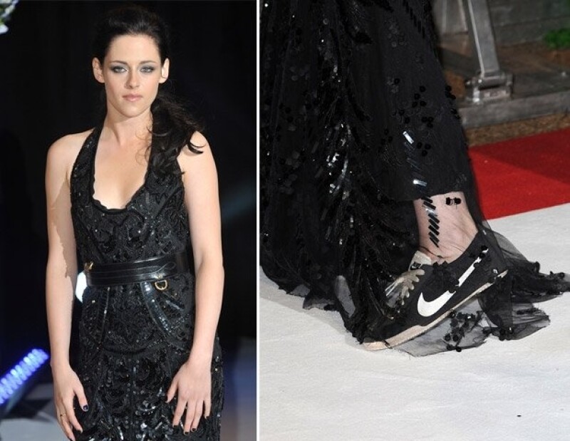 Kristen Stewart y sus Nike.
