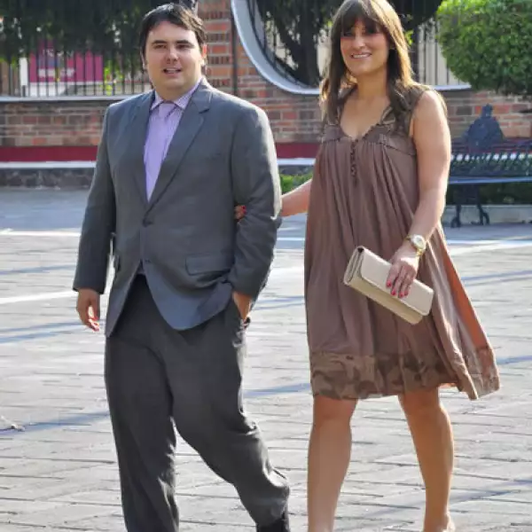 Hugo Blum y María Leaño
