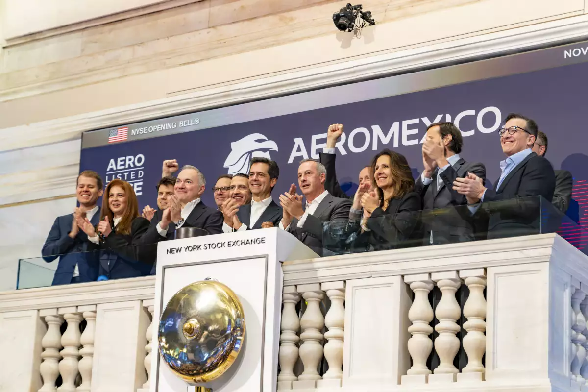Aeroméxico en la Bolsa