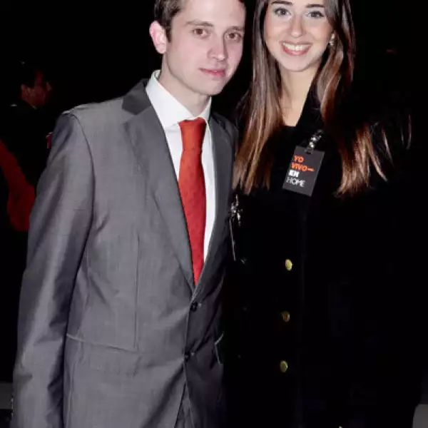 Andrés Romo y Claudia Peña