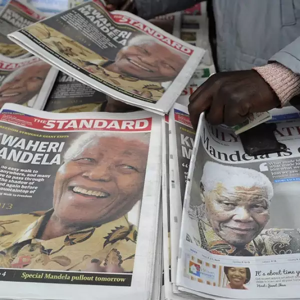 Nelson Mandela periódicos Kenya
