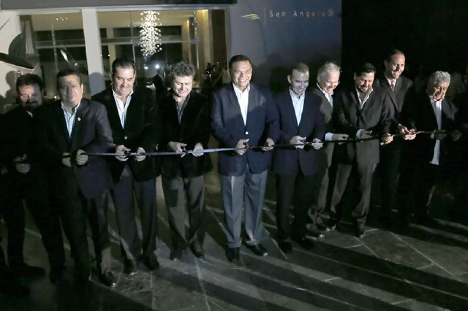Podium de inauguración San Angelo