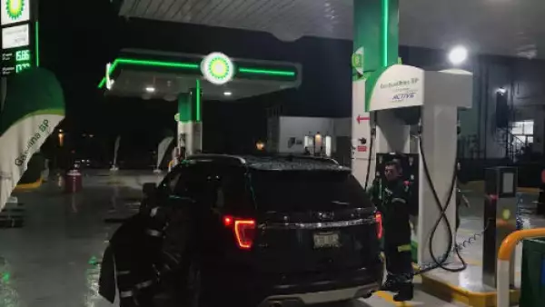 BP gasolinera en M�xico