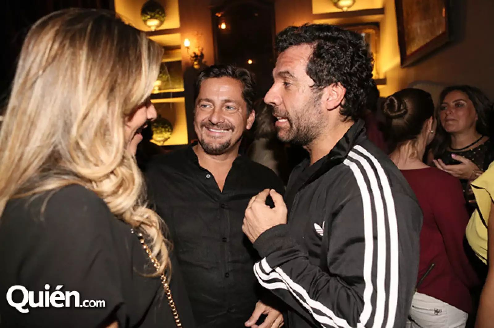 Carol Robledo, Alex Basteri y Pablo Moctezuma