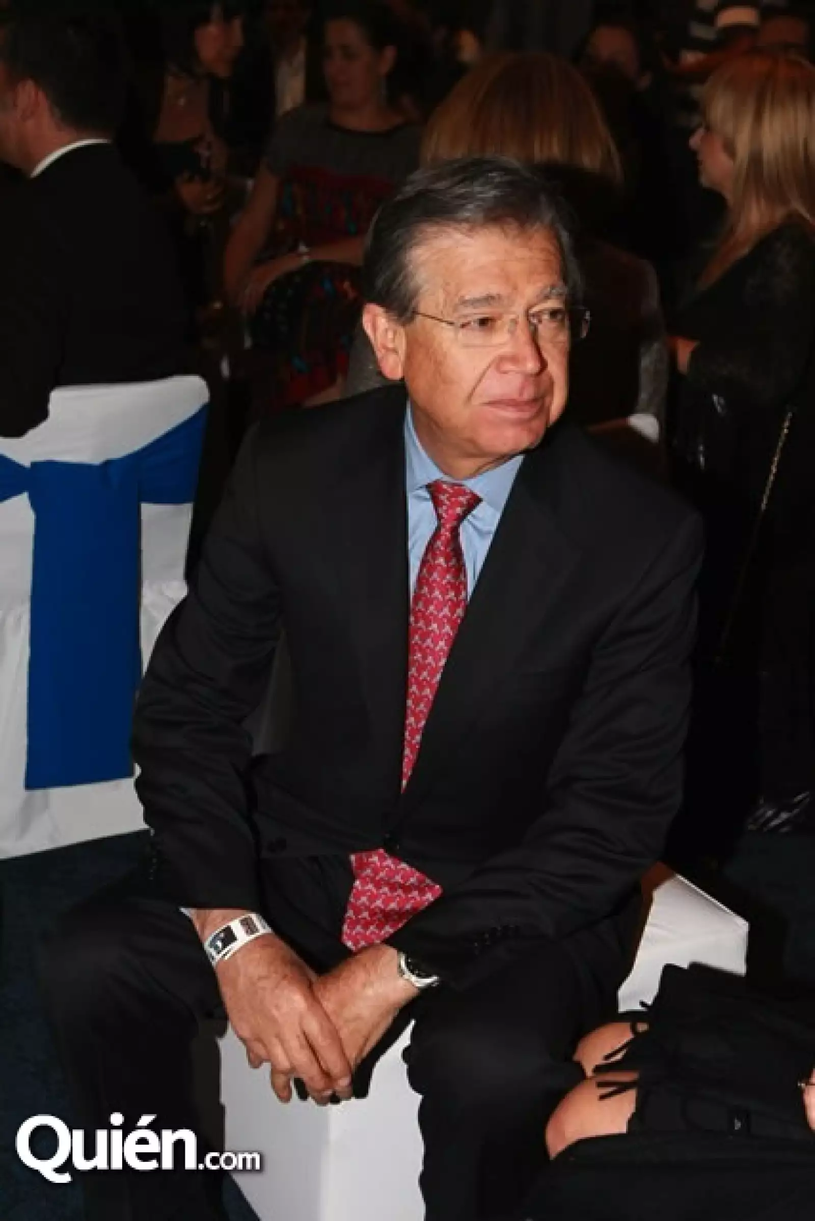 Héctor Rangel Domene, director general de Nacional Financiera y Banco de Comercio Exterior, fue invitado al evento.