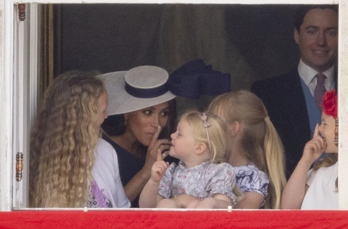 PREMIUM EXC Meghan Markle, Savannah Phillips, Mia Tindall,