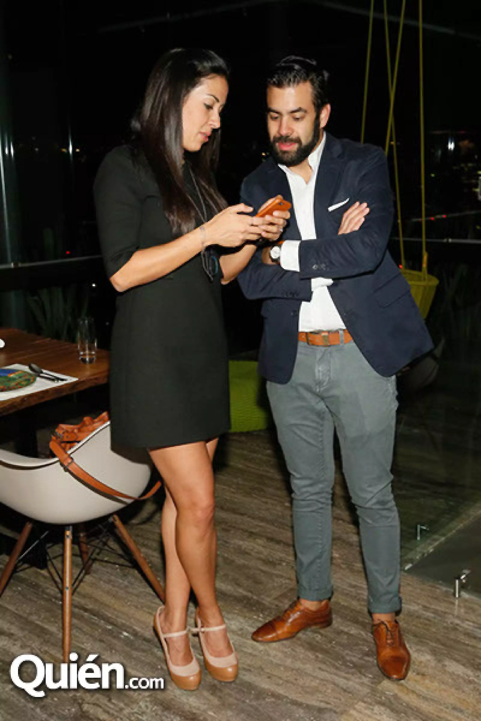 Verónica Campuzano y Andrés Ocejo