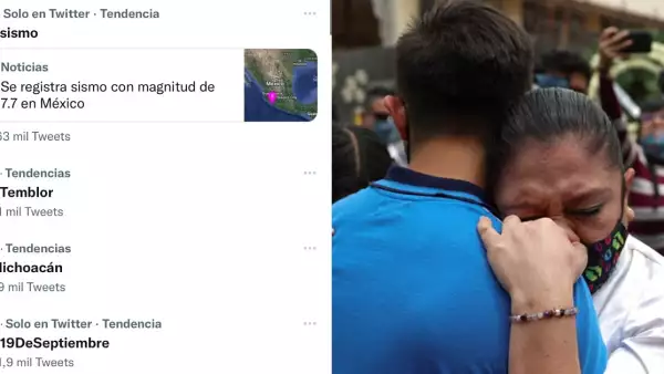 Redes sociales en sismo 