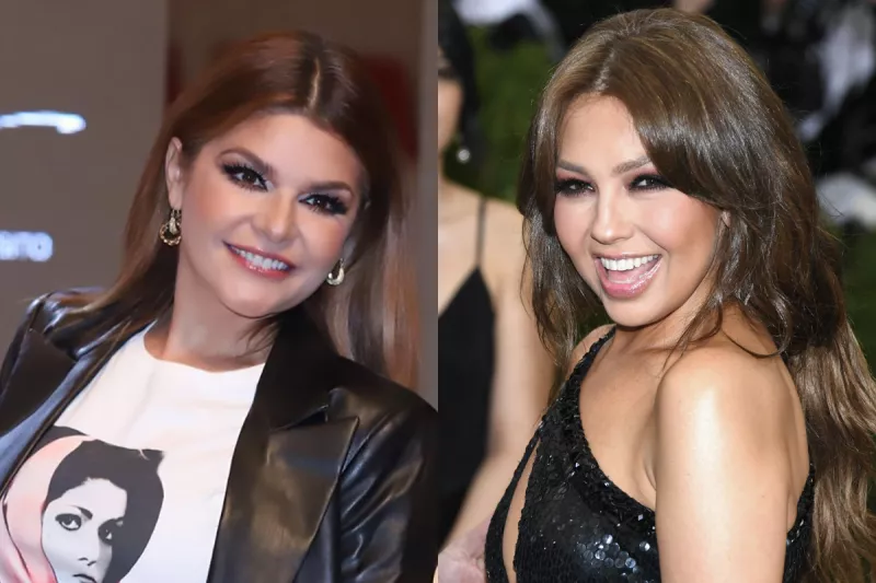 Itatí Cantoral y Thalía