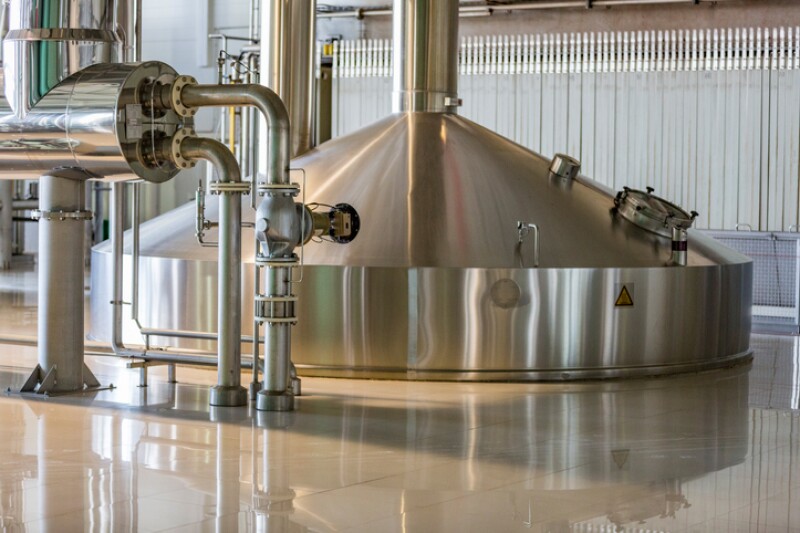 fábrica de cerveza