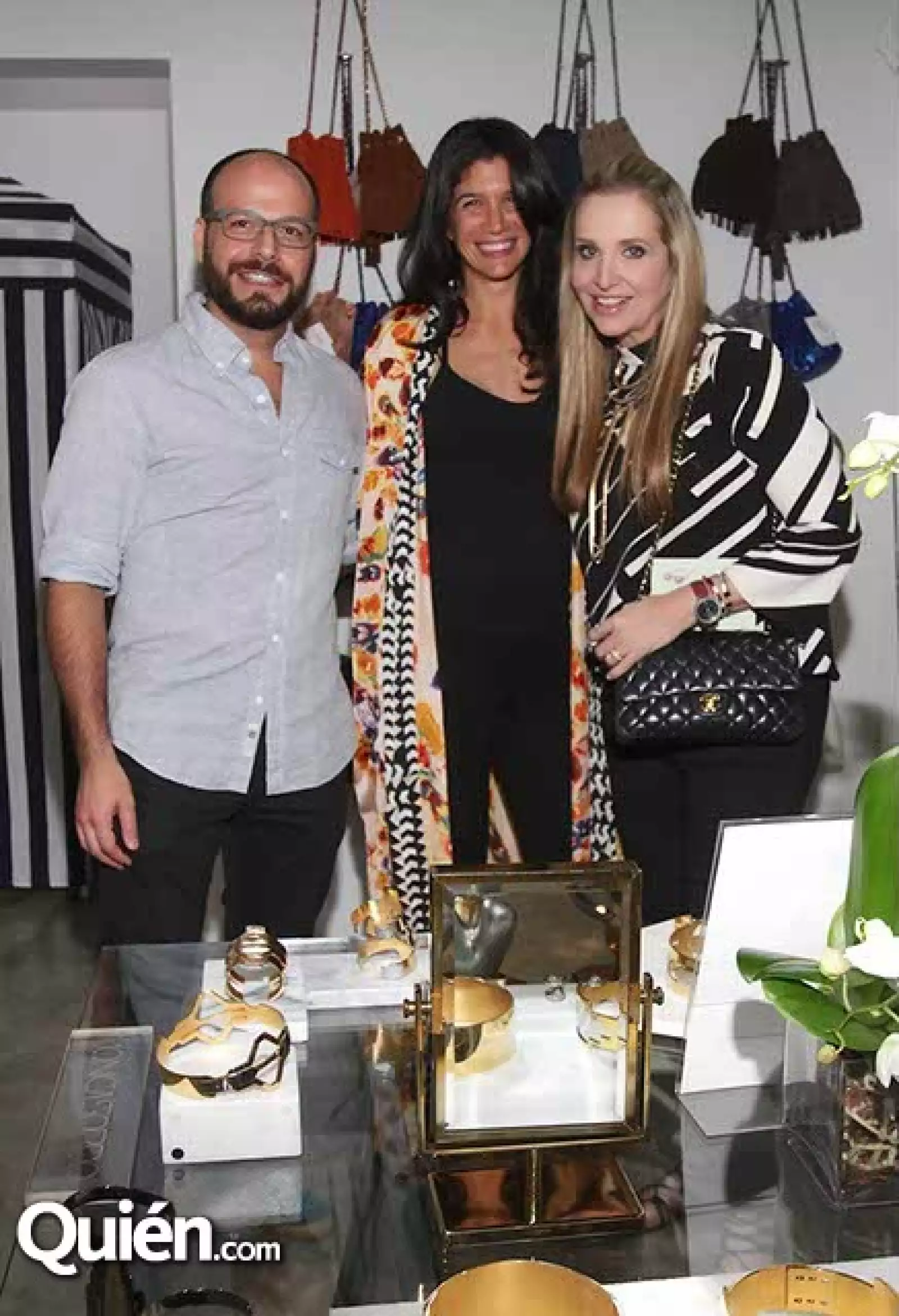 Carlos Gamus,Ana Faría y Titara Penzini