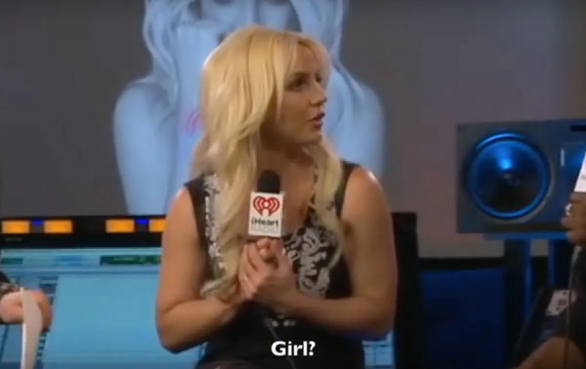 La reacción de Britney se ha hecho viral en redes sociales.