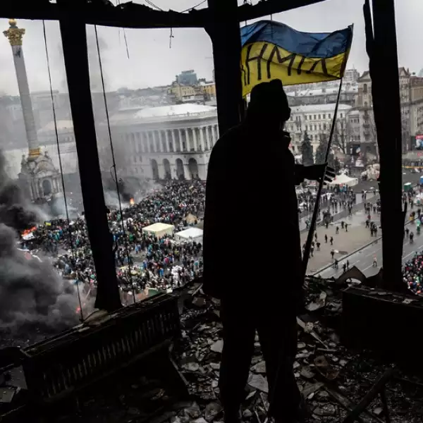 AFP. Ucrania, manifestaciones
