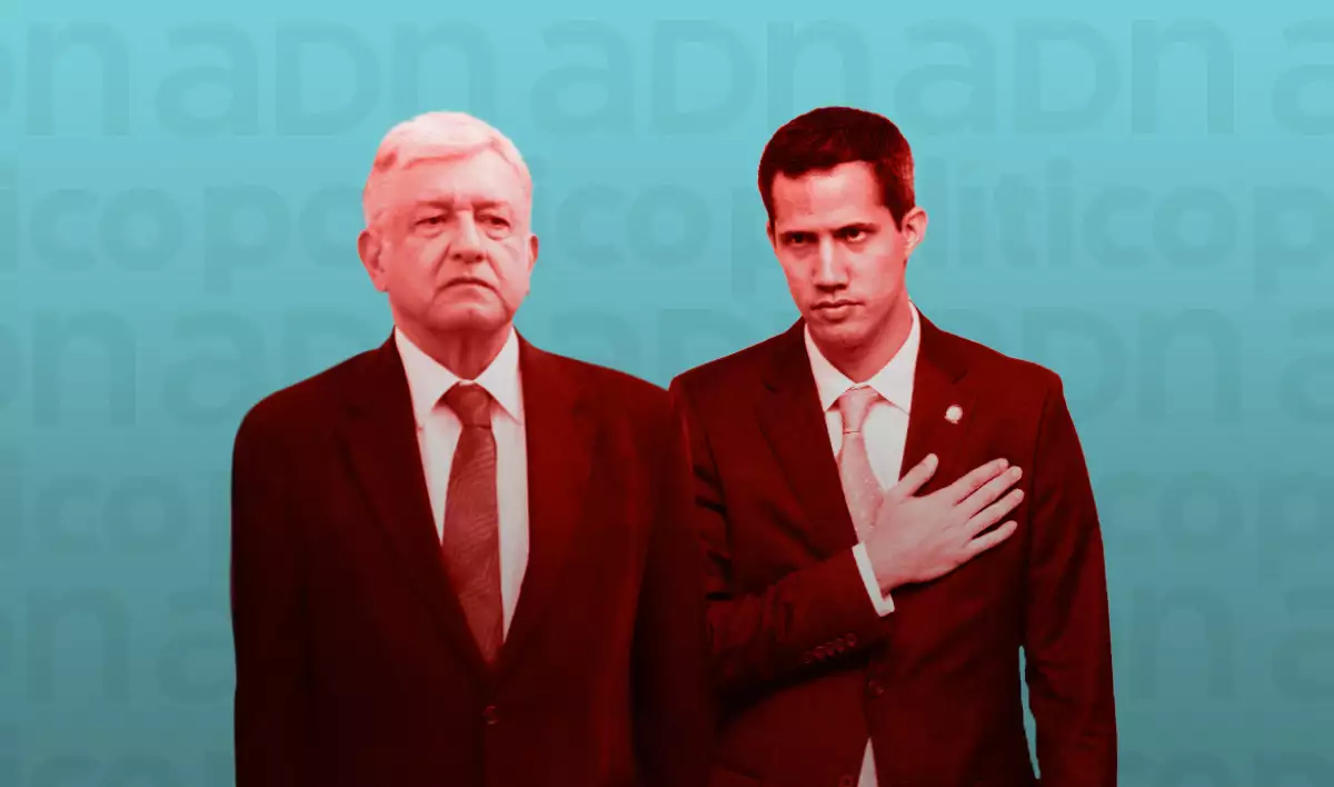 Juan Guaidó-AMLO