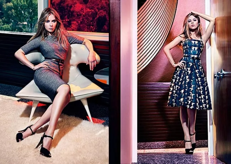 La actriz se convierte por tercera vez en imagen de la firma española, en imágenes inspiradas en los años 70 que harán publicidad a la temporada otoño/invierno.