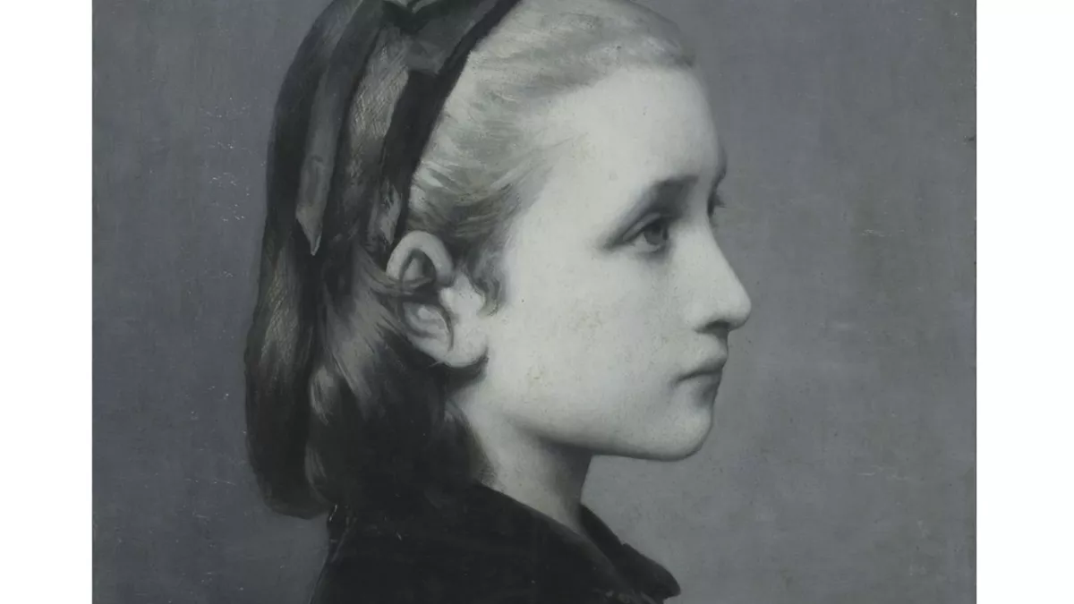 Célestin Joseph Blanc, "Head of a Girl" (1867)