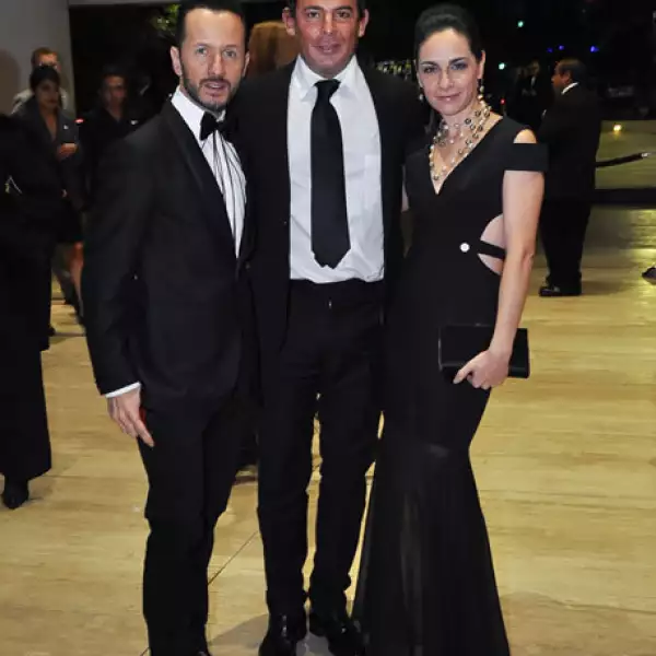 Óscar Madrazo,Eugenio López y Paulina Madrazo