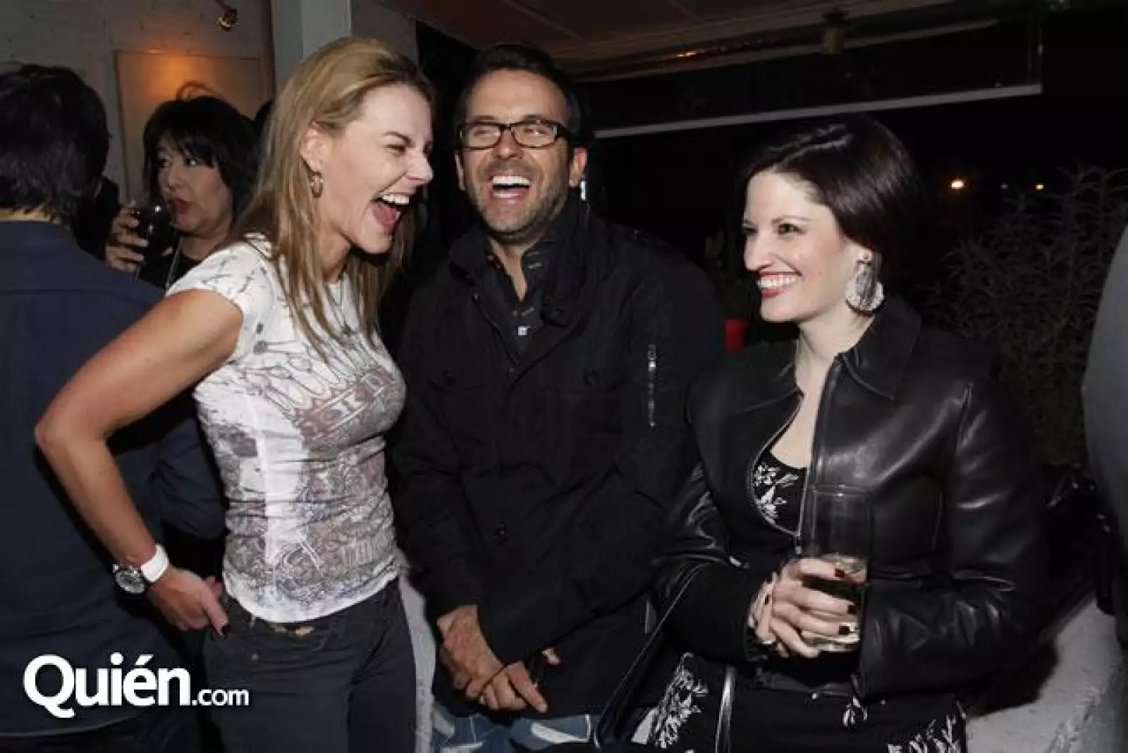 Sandra Macouzet,Luis Pablo de los Cobos y Roberta Carrile