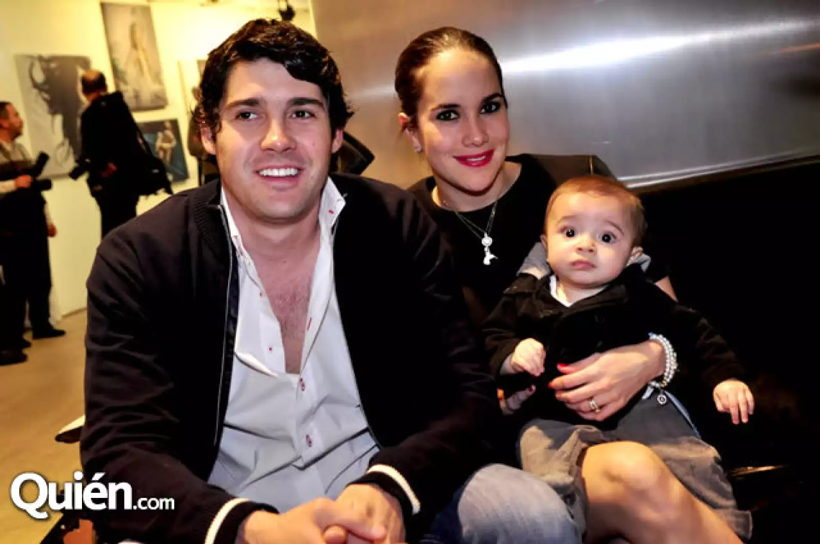 Luis González,Andrea Muñoz y Mateo González