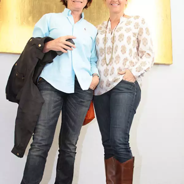 Georgere Vairo y Jenn Kennedy del Museum of Contemporary Art Santa Barbara California