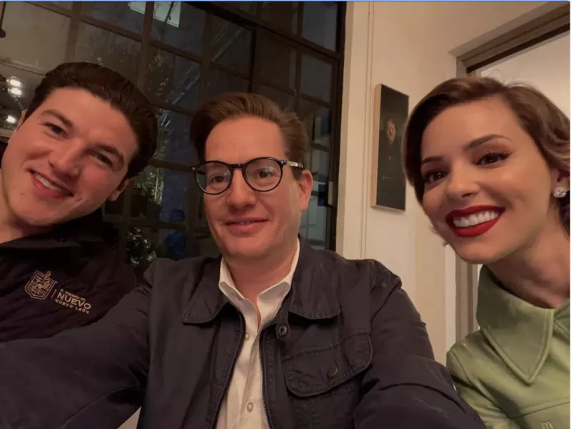 Samuel García, Salomón Chertorivski y Mariana Rodríguez Cantú