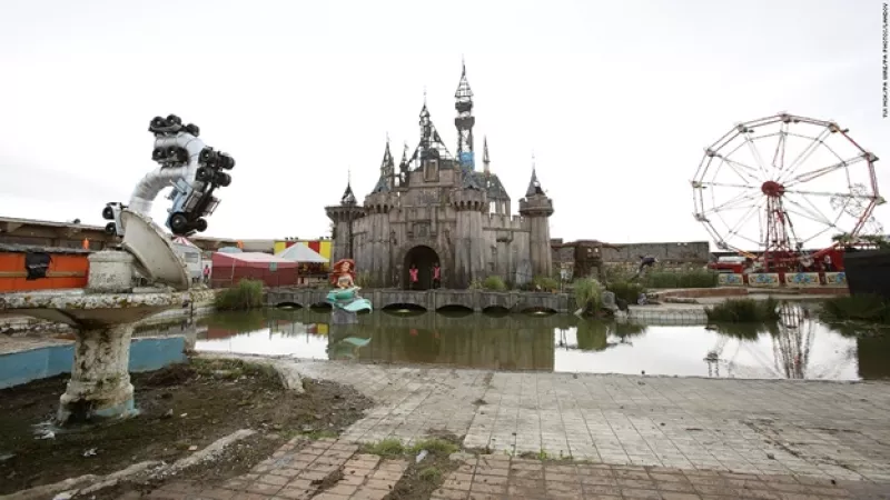 Dismaland parque Bansky