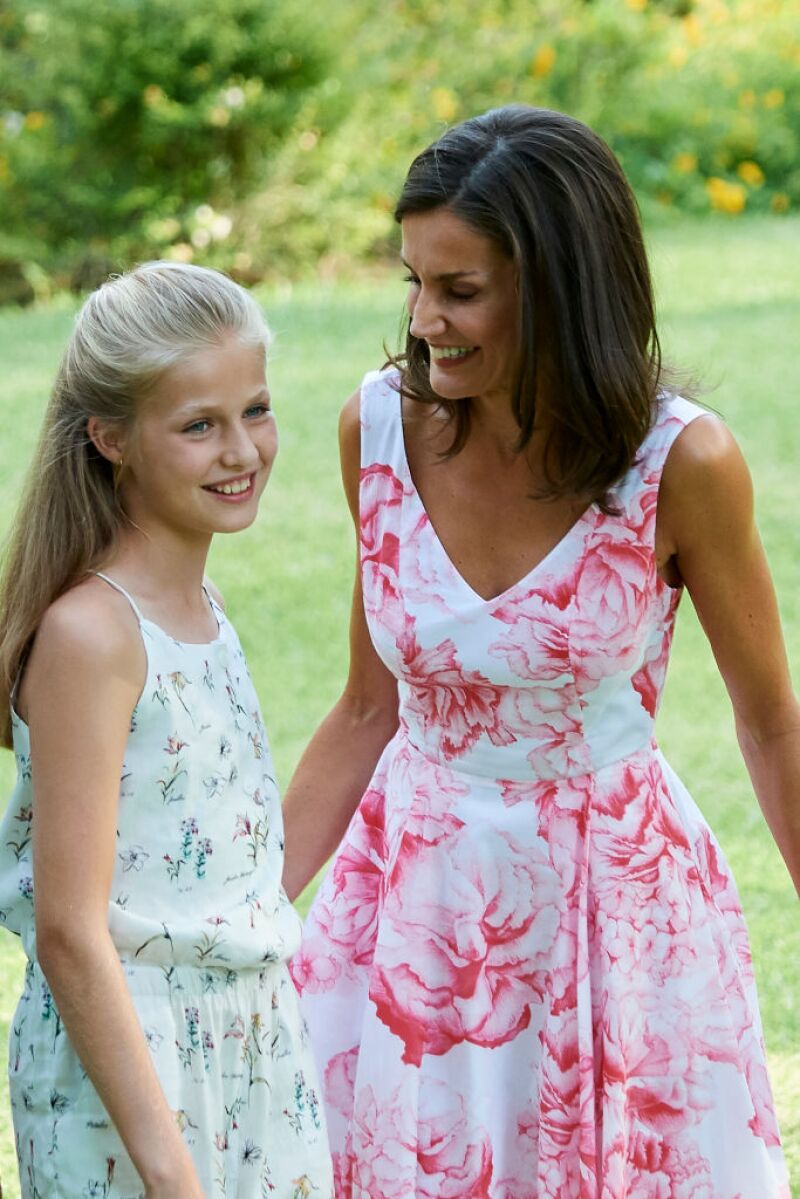 Princesa Leonor y Letizia Ortiz