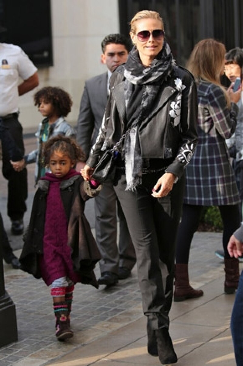 Fue Lou quien le dijo a Heidi que extrañaba a su papá-