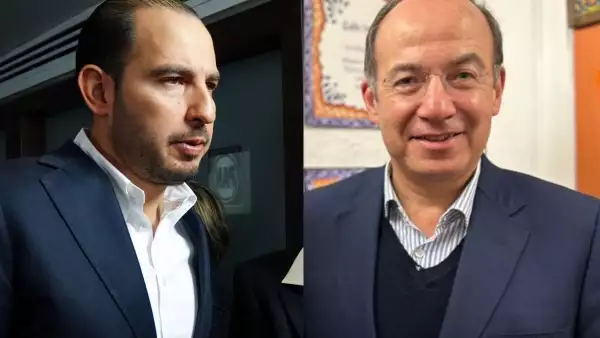 Marko Cortés y Felipe Calderón se acusan ante la crisis en el PAN