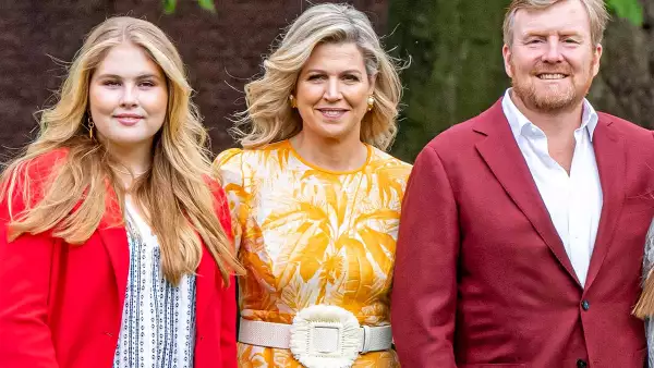 Princesa Amalia, Reina Máxima y Guillermo de Holanda