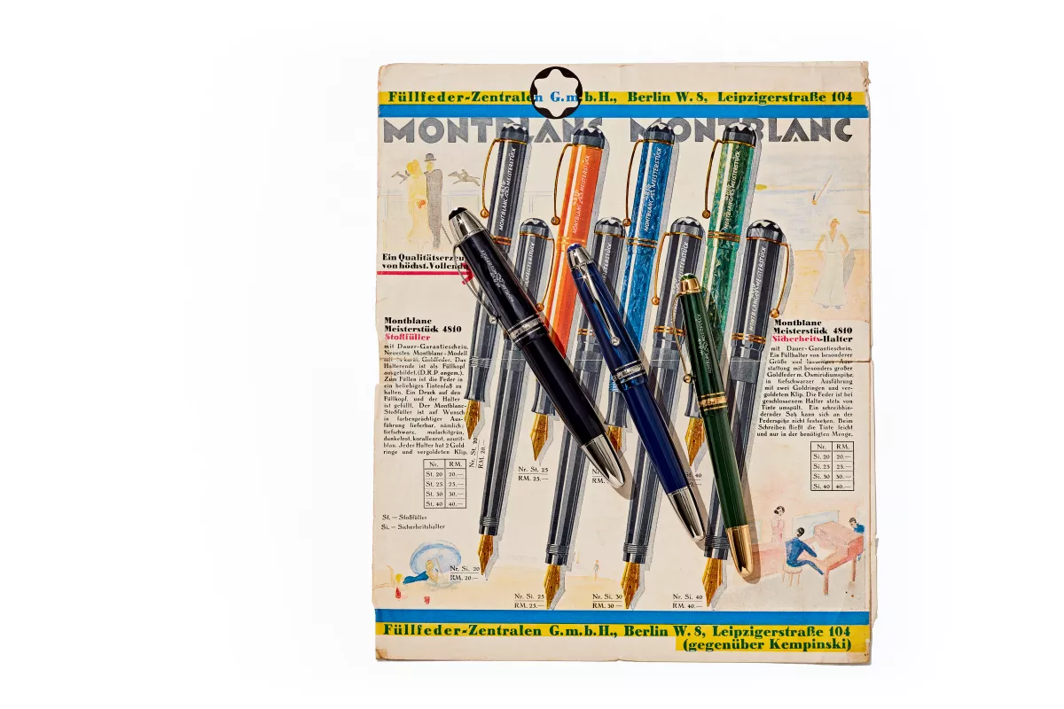 La icónica pluma de Montblanc cumple 100 años y recordamos su origen