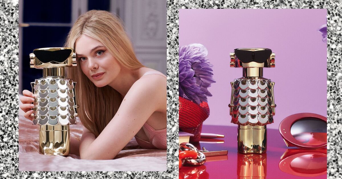 Elle Fanning es la imagen de Fame el nuevo perfume de Paco Rabanne
