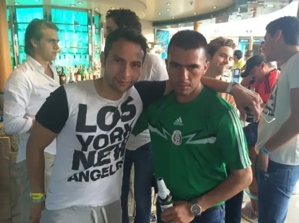 Esta es una de las imágenes que Jorge compartió en su cuenta de Twitter