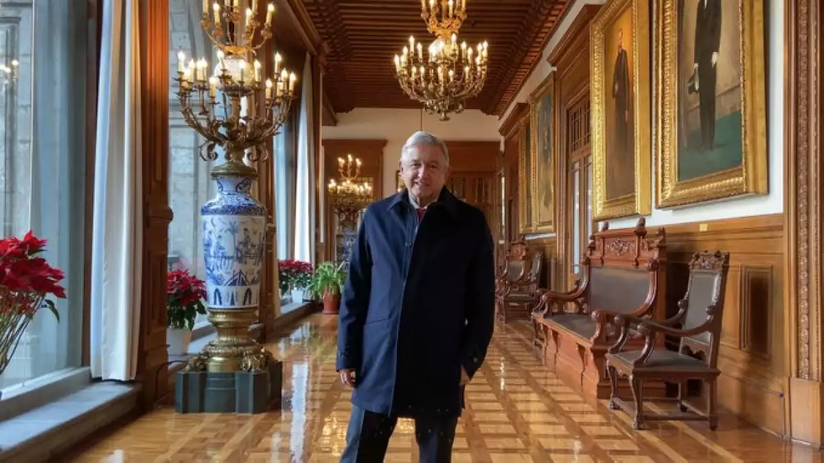 AMLO en Palacio