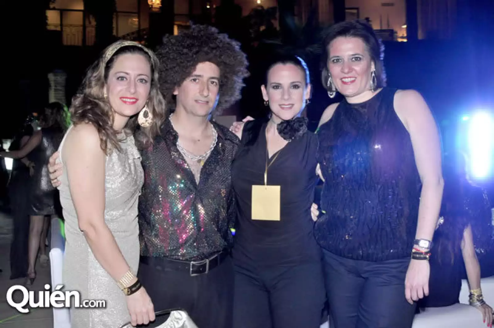 Claudia Garza, Paco Villaseñor, Celina Garza y Susana Natera