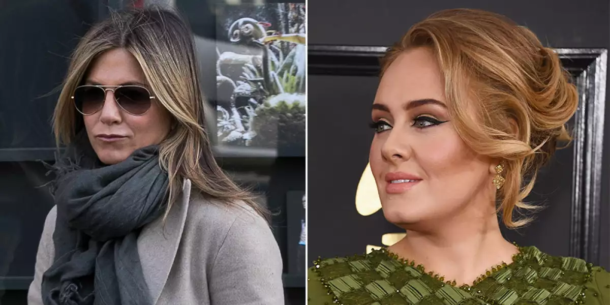 Jennifer Aniston y Adele
