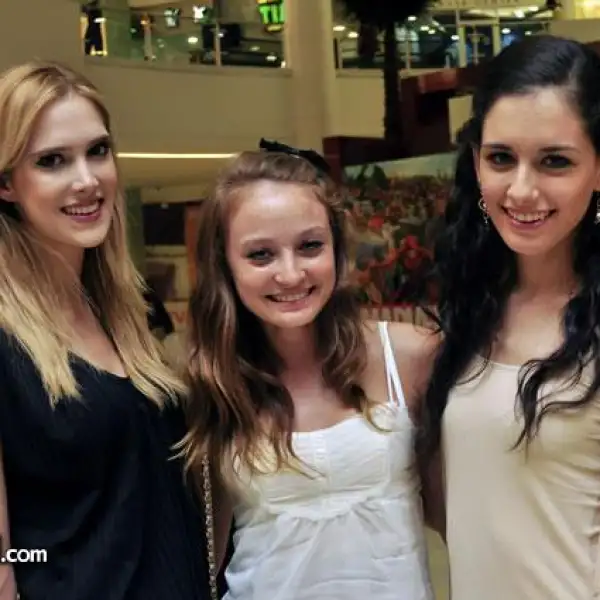 Marisa González,Andie Garza Batiz y Ana Isabel de la Torre