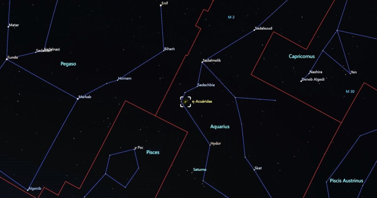 Aquarid meteor yağmuru Mayıs ayında ne zaman ve Meksika'da nasıl görülür?