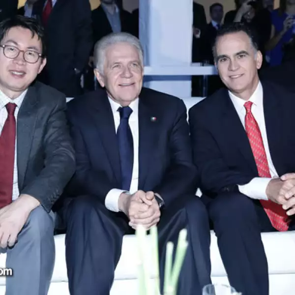 Héctor Jung,Carlos Padilla y Javier Peniche