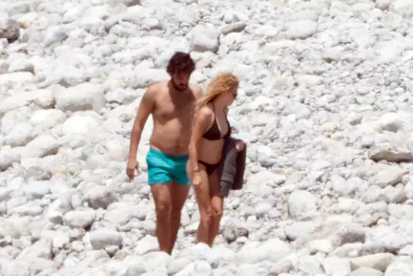 Disfrutaron del sol en Marbella, España.