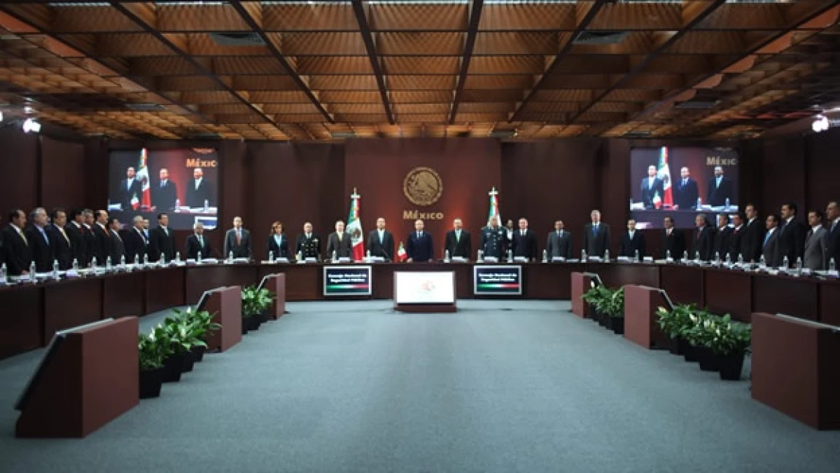 Reunión del gobierno federal y los gobernadores.