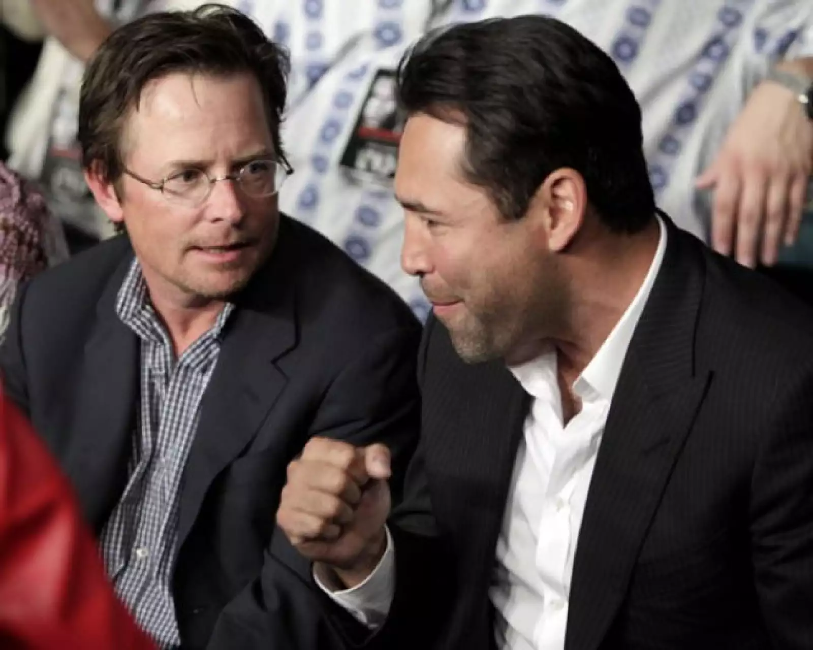 Óscar de la Hoya y Michael J. Fox platicaron sobre este deporte.