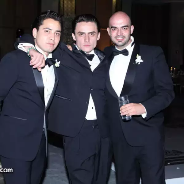 Rafael Valdéz, Guillermo Grajales y Rodrigo Pillman