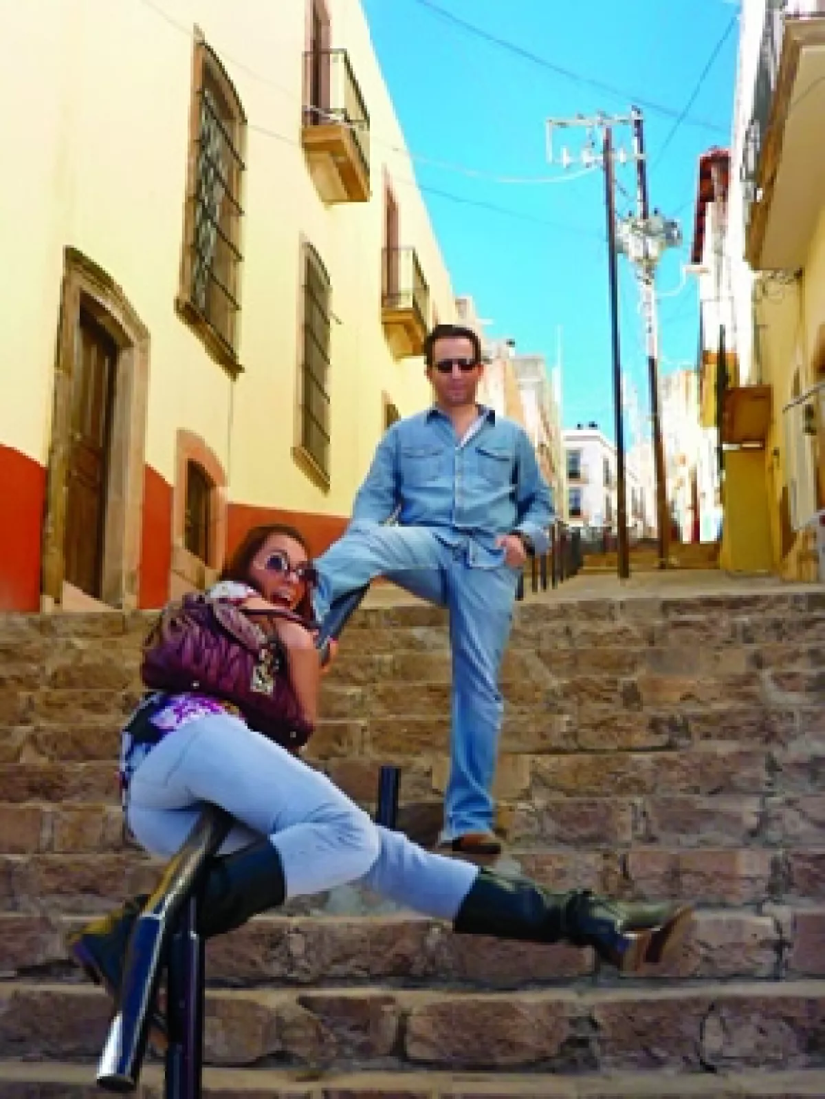 Plutarco está en la telenovela Las Aparicio y María en Vidas robadas.