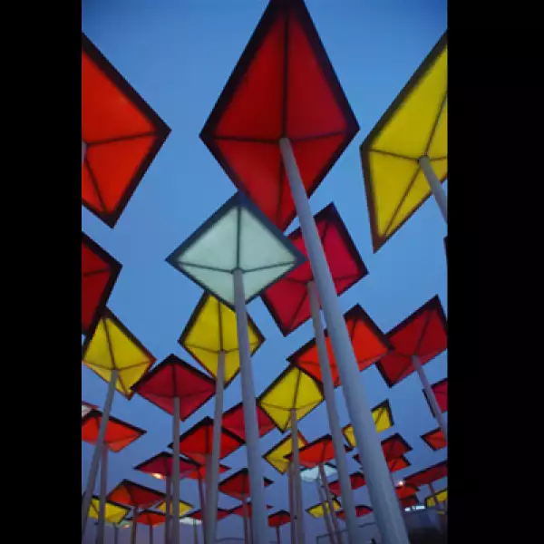 Dentro del pabellón, los visitantes podrán apreciar diferentes propuestas artísticas representativas de México.