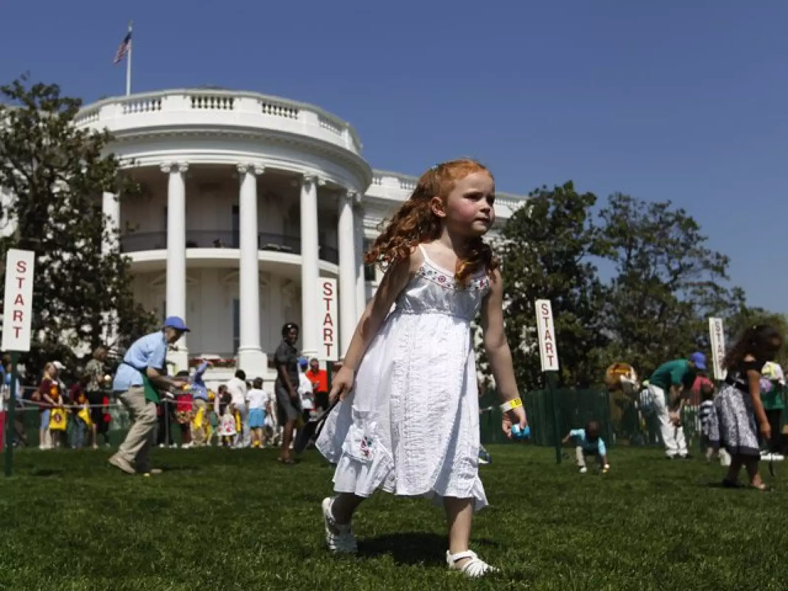 Esta carrera marcó el final de las actividades que se realizaron en Washington con motivo de la Pascua.
