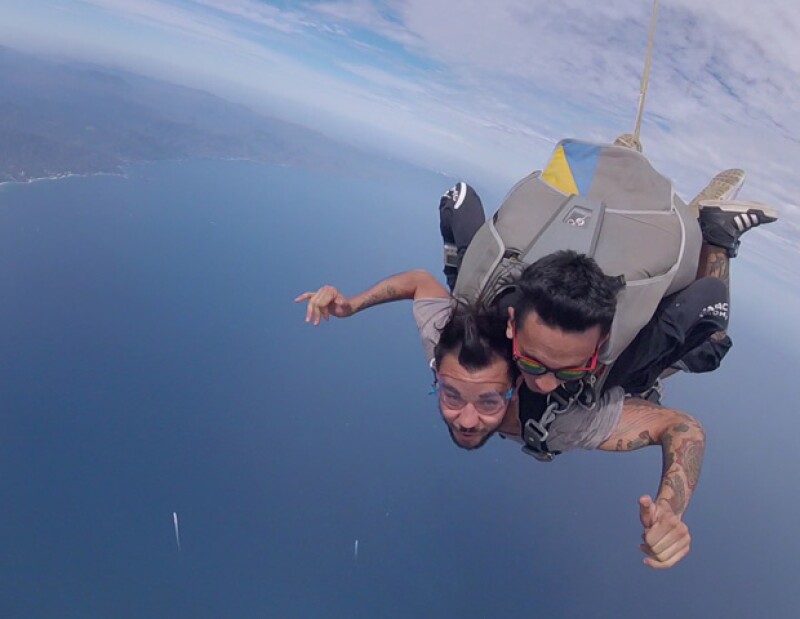 Acompañamos a Diego y YosStop en una aventura de altura y mucha adrenalina.