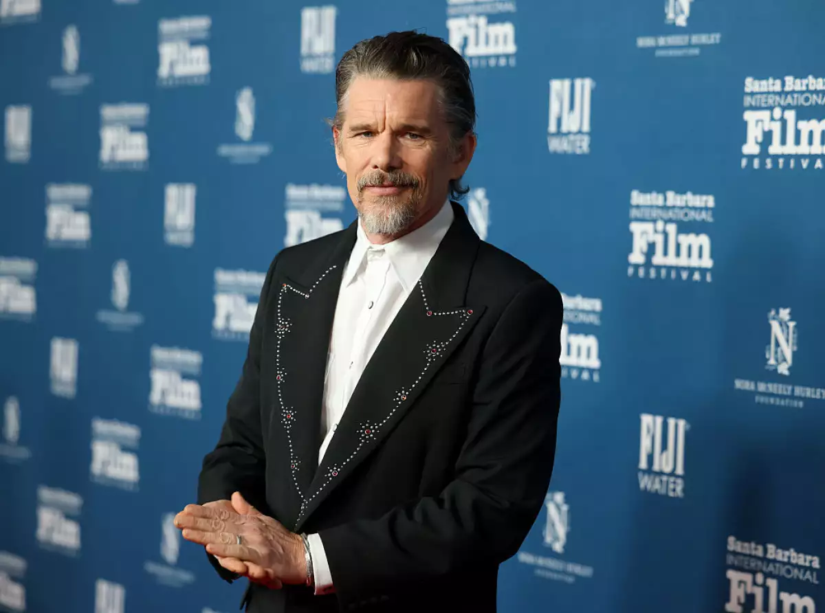 Foto de Ethan Hawke en el Festival Internacional de Cine de Santa Bárbara en febrero de 2026.